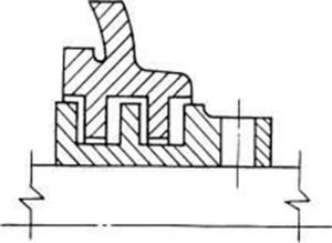 常见的迷宫密封圈 截面（切面）结构图5